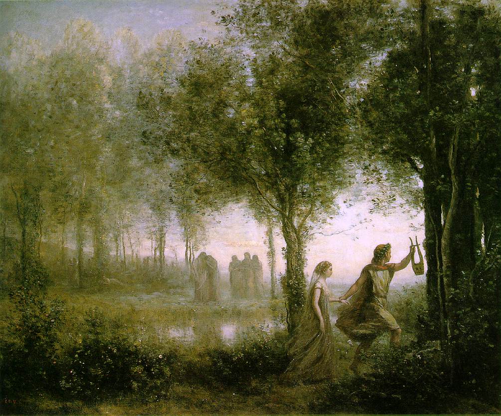 services-03 Jean Baptiste Camille Corot Orphee